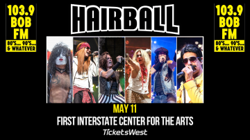Hairball May 11th at The First Interstate Center for the arts.