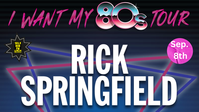 Rick Springfield Live!!!