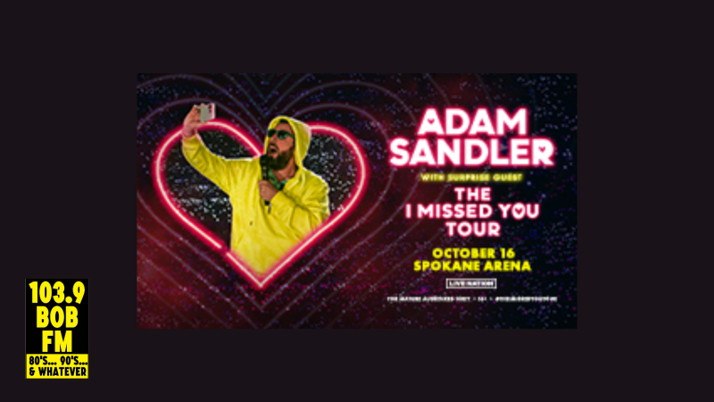 Adam Sandler October 16th Spokane Arena